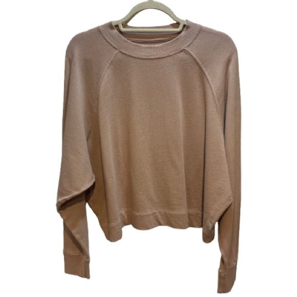 Vuori Sunnyside Organic Cotton Crewneck Sweatshirt in Dogwood Size S EUC - Picture 2 of 6